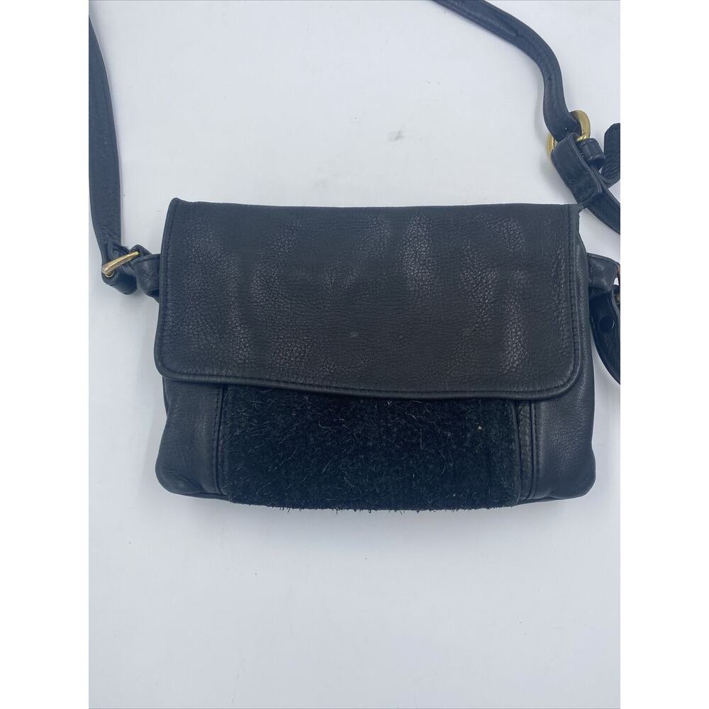 Elie Handbags Genuine Leather Crossbody Bag 9”x 7” Made in USA, Leather Purse